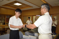 表彰伝達式２